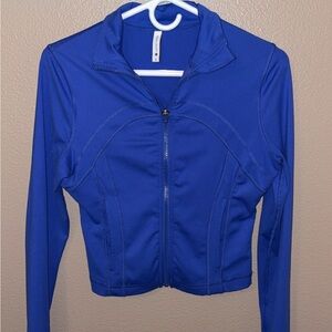 Love Tree Royal Blue Bomber Jacket